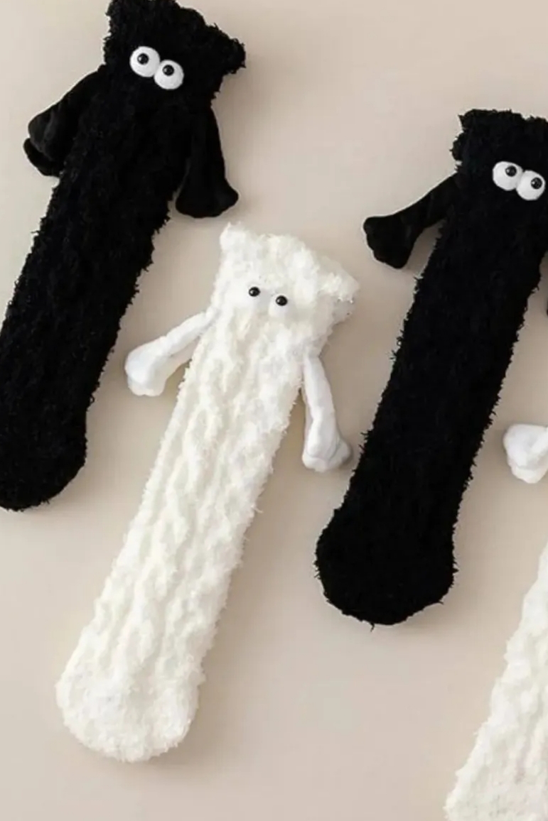 جوراب مگنتی یا دوستی ساقدار بوکله ای بدون پاشنه فری سایز