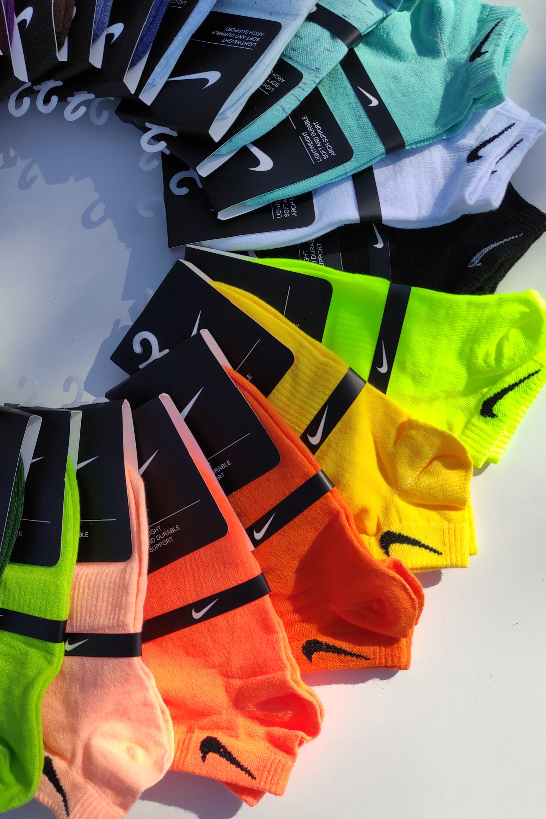 جوراب مچی نایک تک رنگ نخ پنبه ای فروش ویژه